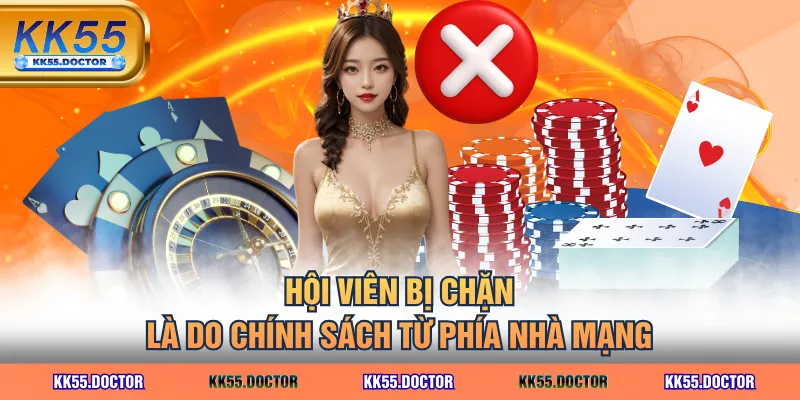 Hội viên bị chặn là do chính sách từ phía nhà mạng