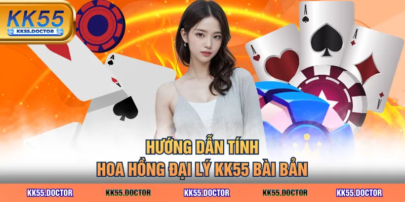 Hướng dẫn tính hoa hồng đại lý KK55 bài bản